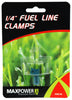 FUEL LINE CLAMP 1/4" 2PK