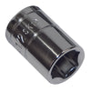Great Neck 1/2 in. X 3/8 in. drive SAE 6 Point Socket 1 pc