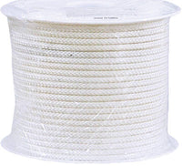 Nylon Starter Cord, Nilo Bonded, White, 11/64-In. x 200-Ft.