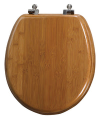 Mayfair  Round  Dark Bamboo  Bamboo  Toilet Seat