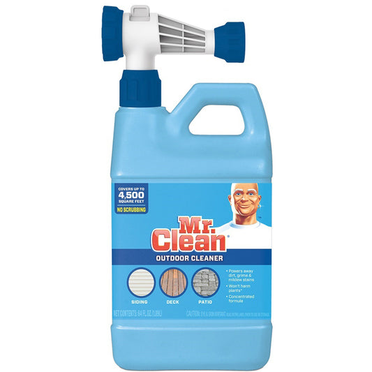 Mr. Clean Outdoor Cleaner Concentrate 64 oz. Liquid (Pack of 6)