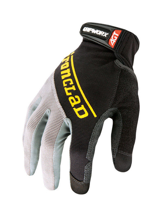 Ironclad  Men's  Silicone-Fused  Work  Gloves  Black  Medium  1 pair