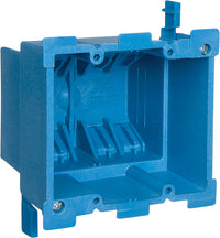 Carlon Lamson & Sessons Bh234r Superblue Hard Shell Double Gang Old Work Box