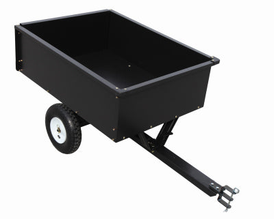 Steel Dump Cart, 10-Cu. Ft., 400-Lb. Capacity