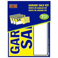 Hy-Ko English Yellow Informational Sign Kit 11 in. H X 14 in. W (Pack of 3).