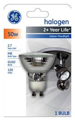 GE Edison 50 W MR16 Floodlight Halogen Floodlight Bulb 360 lm White 1 pk