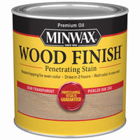 Minwax Wood Finish Semi-Transparent Pickled Oak Oil-Based Wood Stain 1/2 pt.