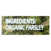 Simply Organic Parsley Leaf - Organic - .26 oz