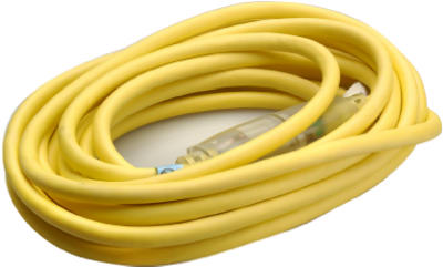 Coleman Cable 1687Sw0002 25' 12/3 Gauge Yellow All-Weather Extension Cord