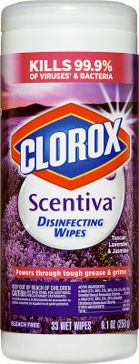 Clorox  Scentiva  Lavender Scent Disinfecting Wipes  33 pk