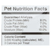Fruitables - Dog Trts Chwy Pmpkn/berry - Case of 12 - 5 OZ