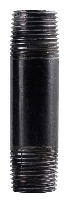 Pipe Decor 1/2 in. MPT X 1/2 in. D MPT Black Steel 2 in. L Pipe Decor Connector