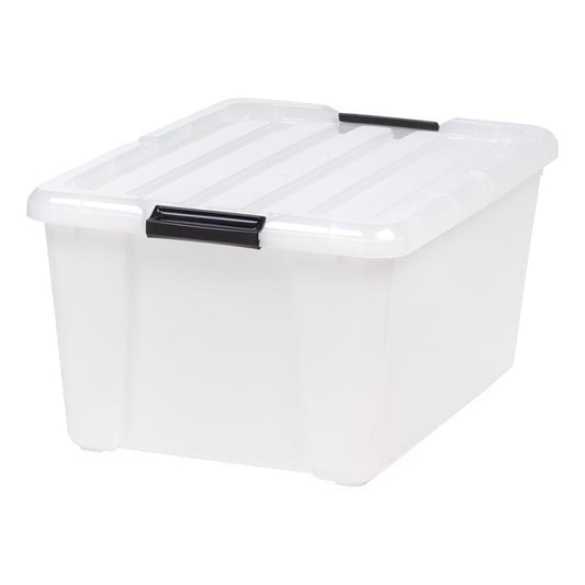 IRIS 10.70 in. H X 15.70 in. W X 21.65 in. D Stackable Storage Box (Pack of 6)