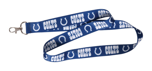 Hillman NFL - Colts Polyester Blue Decorative Key Chain Lanyard (Pack of 6).