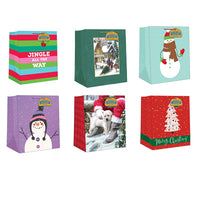 Heavyweight Wide Gift Bag, Large (Pack of 6)