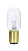 Westinghouse 15 W T7 Specialty Incandescent Bulb D.C. Bayonet Warm White 1 pk
