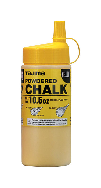 Tajima  10.5 oz. Yellow  Snap-Line Powdered Chalk  Ultra-Fine Line