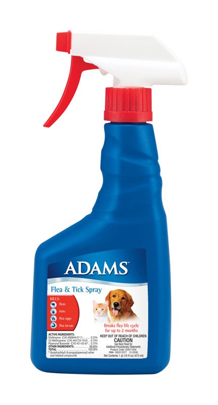 Adams Flea & Tick Spray 16 Oz Etofenprox