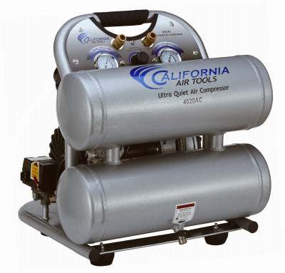 Air Compressor, Ultra-Quiet 70dB, Oil-Free, 4.6-Gallons