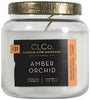 Candle Lite 4274166 14 Oz Amber Orchid Clco Jar Candle With Metal Lid (Pack of 3)