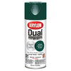Krylon  Dual  Gloss  Hunter Green  12 oz. Paint + Primer Spray Paint (Case of 6)