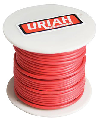 Automotive Wire, Insulation, Red, 16 AWG, 100-Ft. Spool
