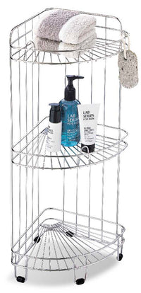 Organize It All 1755 3 Tier Bath Corner Shower Caddy