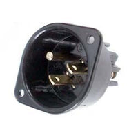 Leviton 001-5239 Commercial Grade Straight Blade Flanged Inlet Receptacle (Pack of 10)