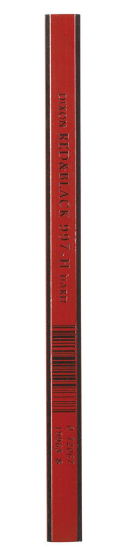 Dixon Ticonderoga 19973 7" Hard Carpenter Pencil (Pack of 12)