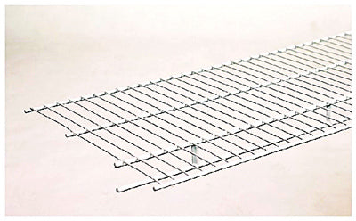 Wardrobe Wire Shelf, White, 16-In. x 12-Ft. (Pack of 6)