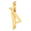 Prime-Line 5/8 in. L Polished Brass Gold Steel Sliding Door Edge Pull