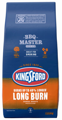 Kingsford  Long Burn  Premium Blend  Charcoal Briquettes  12 lb.
