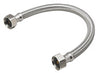 BK Products ProLine 1/2 in. FIP X 1/2 in. D FIP 12 in. Braided Stainless Steel Faucet Supply Line