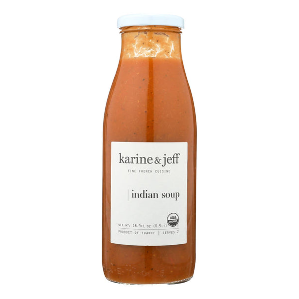 Karine &amp; Jeff - Sopa india - Caja de 6 - 16,9 FZ (paquete de 6)