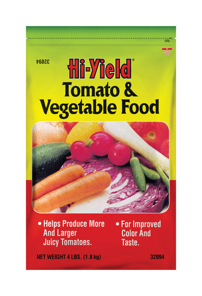 ALIMENTO PARA TOMATES Y VEGETALES Hi-Yield 4-10-6 Gránulos de fertilizante vegetal 3,25 lb