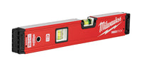 Milwaukee  REDSTICK  16 in. Metal  Magnetic Box  Level  2 vial