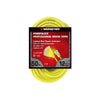 Monster Just Power It Up Outdoor 50 ft. L Yellow Extension Cord 12/3 SJTW