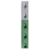 Studded T-Post, 7-Ft. x 1-1/4-In. Green (Pack of 5)
