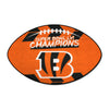 Cincinnati Bengals Super Bowl LVI Football Rug - 20.5in. x 32.5in.