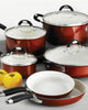 Ceramica 10 Pc Ceramic Cookware Set - Metallic Copper