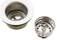 Jr. Duo Sink Strainer, Stainless Steel Basket, 2 - 2.5-In.
