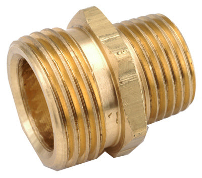 Amc 757478-121208 3/4"X3/4"X1/2" Brass Lead Free Tapped Garden Hose Connector