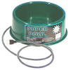 Farm Innovators P-60 1-1/2 Gallon Green Round Heated Pet Bowl