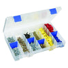 Flambeau Tuff Tainer 7.25 in.   W X 1.75 in.   H Storage Box Plastic 24 compartments Clear