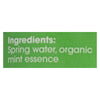 Just Water - Water Mint Infused - Case of 12 - 16.9 FZ