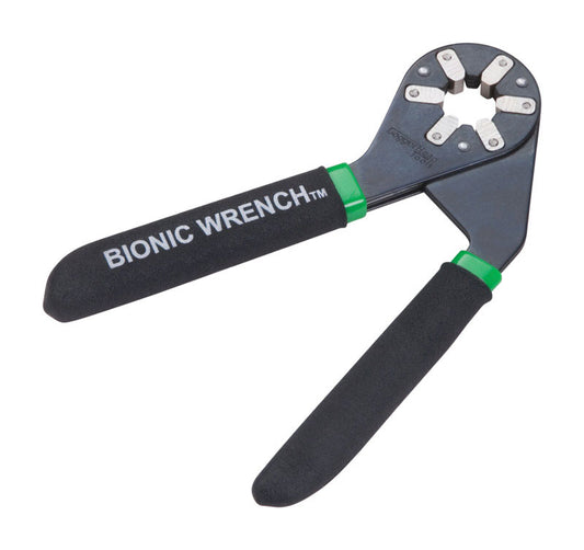 LoggerHead Tools  Bionic Wrench  1/4 inch - 9/16 inch and 7mm-14mm   x 6 in. L Metric and SAE  Adjustable Wrench