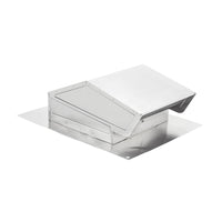 Broan-Nutone 3 in. W Silver Wall Cap Vent