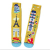 Hallmark Paris Crew Socks Polyester 1 pk (Pack of 2)