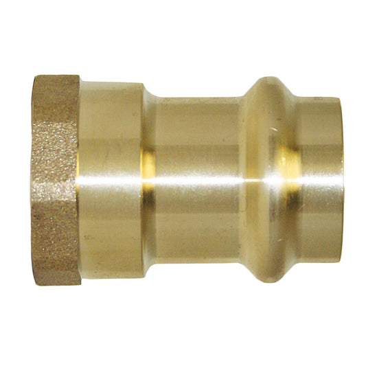 Nibco 1/2 in. CTS  T X 1/2 in. D FPT  Copper Female Adapter