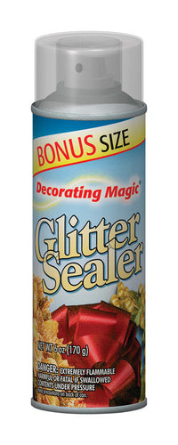 Decorating Magic Glitter Sealer Clear Aluminum 1 each (Pack of 12)